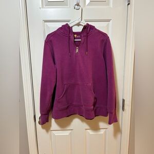 Carhartt Magenta Zip-Up Hoodie